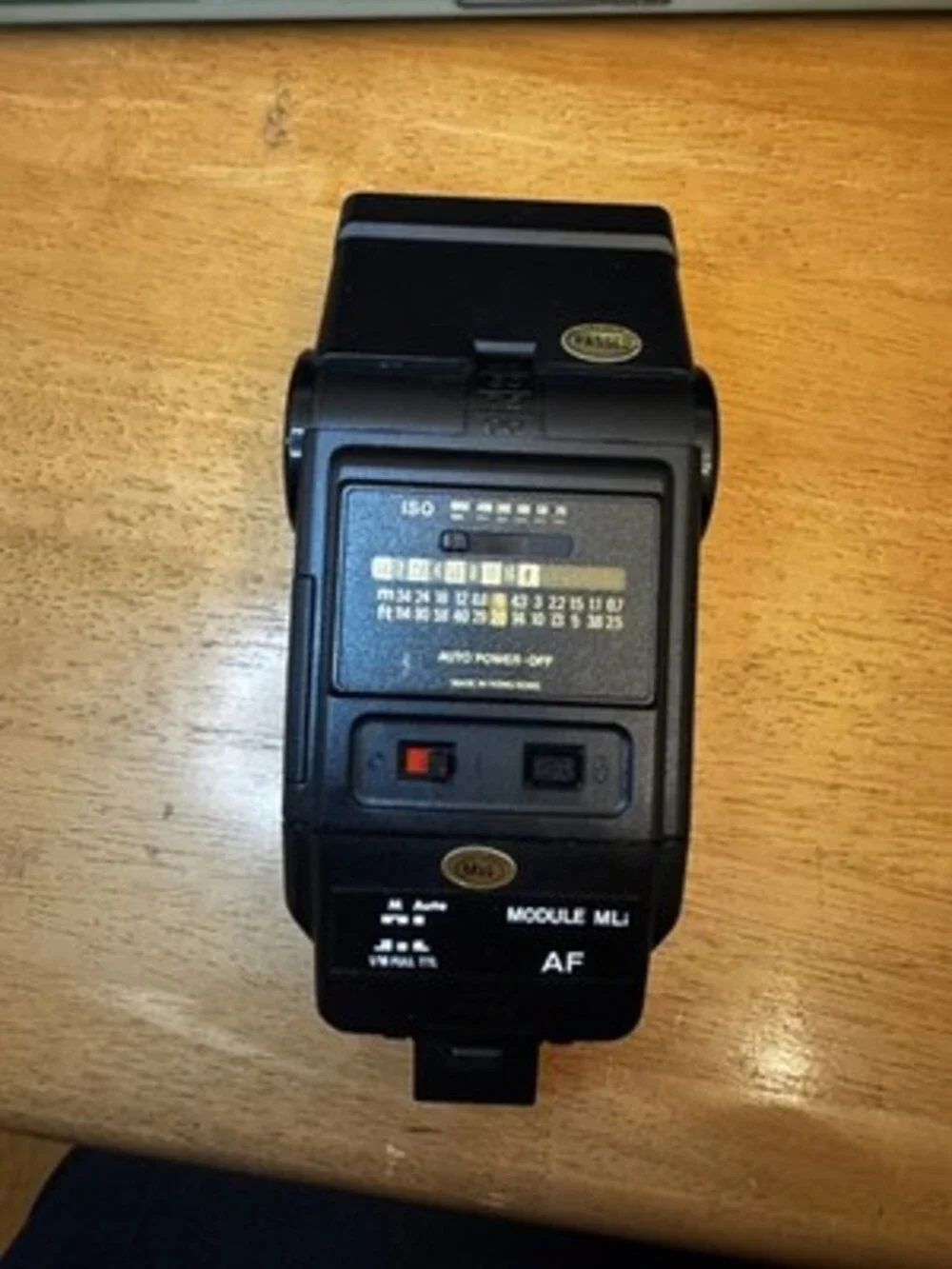 Quantaray QB-6500A Camera Flash Unknown Condition - Selling For Parts, May Work